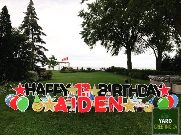 HAPPY BIRTHDAY SIGN - Image 7