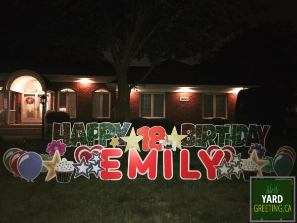 HAPPY BIRTHDAY SIGN - Image 19