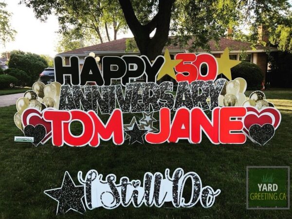HAPPY ANNIVERSARY SIGN - Image 3