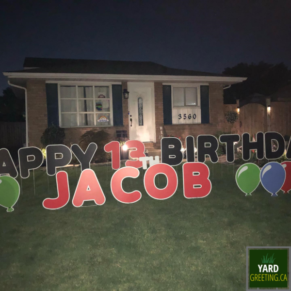 HAPPY BIRTHDAY SIGN - Image 11