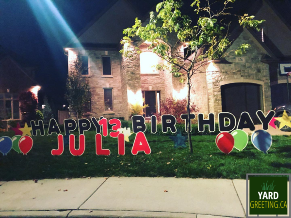 HAPPY BIRTHDAY SIGN - Image 9