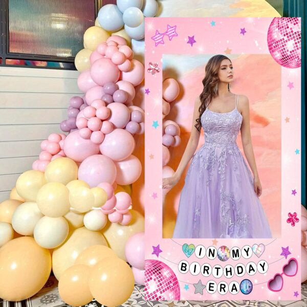 [ ADD-ON] Pink Disco Party Photo Booth Frame - Perfect for Birthdays & Celebrations - Image 4