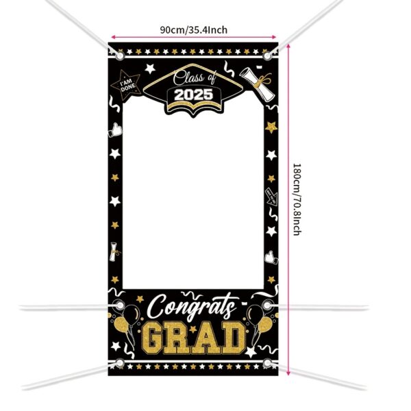 [ ADD-ON ] Graduation Photo Booth - Graduation Frame - Image 4