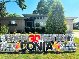Happy 30th Birthday Donia! #happybirthday #happy #birthday #donia #birthdaywishes #windsor #windsorontario #windsorontariocanada #windsoressex  #southwindsor #tecumsehontario #lasalleontario #essexon #essexontario #yardgreeting #southwoodlakes 

www.yardgreeting.ca