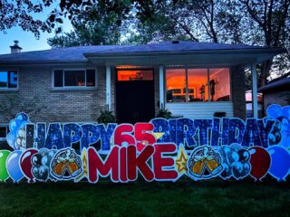 Happy 65th Birthday Mike! #happybirthday #happy #birthday #birthdayboy #65yearsyoung #65thbirthday #surprise #mike #bestwishes #tecumseh #windsorontario #windsoressex #tecumsehontario #lasalleontario #yardgreeting

www.yardgreeting.ca