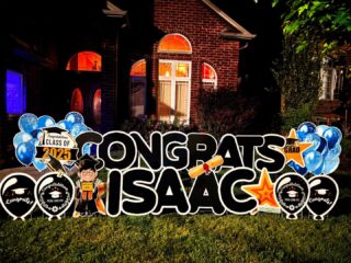 Congrats 2025 Grad Isaac! #congratsgrad #congrats #grad #congratulations #graduate #graduation #2025graduate #isaac  #lasalleontario #windsorontario #belleriverontario #yardgreeting

www.yardgreeting.ca