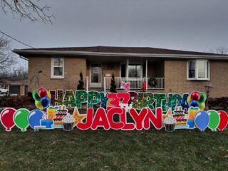 Happy 37th Birthday Jaclyn! #happybirthday #happy37thbirthday #birthdaygirl #jaclyn #tecumseh #tecumsehontario #windsor #windsorontario #windsoressex #amherstburg #amherstburgontario #yqg #yqgwindsor #yardgreeting

www.yardgreeting.ca