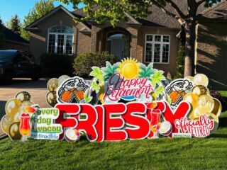 Happy Retirement Friesty! #happyretirement #happy #retirement #retired #finallyretired #friesty #tecumseh #tecumsehontario #surprise #windsoressex #windsoressexcounty #windsorontario #windsor #essex #essexontario #yardgreeting 

www.yardgreeting.ca