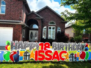 Happy 18th Birthday Issac! #happybirthday #happy #birthday #birthdayboy #18thbirthday #issac #birthdaywishes #windsor #windsorontario #windsorontariocanada #windsoressex  #southwindsor #lasalleontario #essexon #essexontario #belleriverontario #yardgreeting #southwoodlakes 

www.yardgreeting.ca